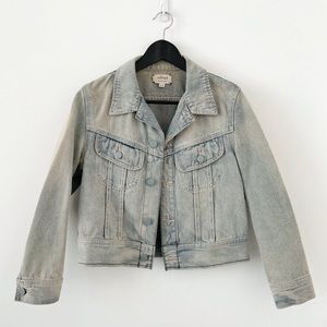 ARITZIA Wilfred Vintage Look Denim Jean Jacket